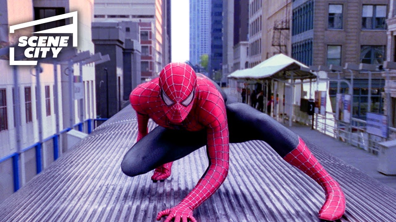 Spider-Man 2: Doc Ock Train Fight Scene (ALFRED MOLINA, TOBEY MAGUIRE 4K HD CLIP) | With Captions